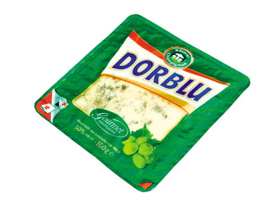 Dor Blu Schale punomasni polutvrdi sir sa plavom plesni 50% m.m. 100g