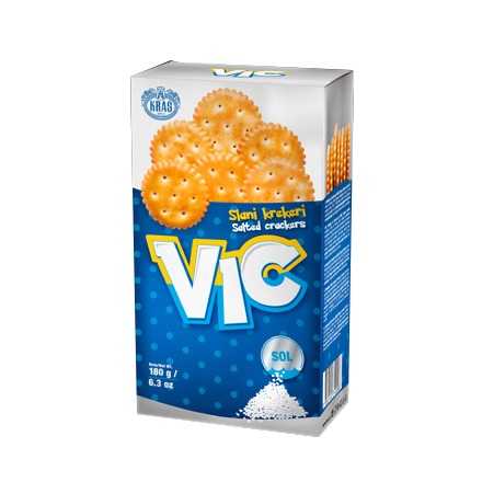 VIC kreker slani 180g