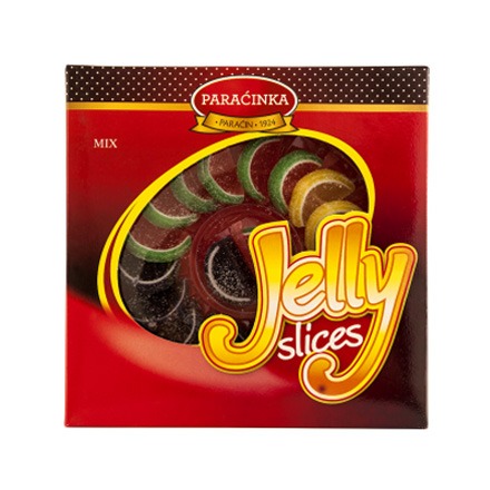 Jelly slices mix 200g Paraćinka