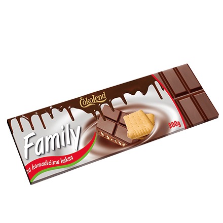 FAMILY čokolada sa keksom