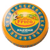 FRICO Maasdam kotur 45% m.m. cca 13kg
