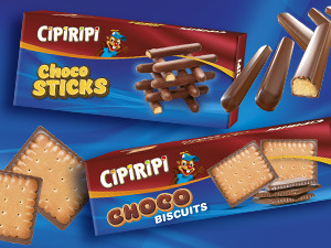 CIPIRIPI CHOCO STICKS & CIPIRIPI BISCUITS: TWO NEW HITS ON THE FAVORITES LIST!