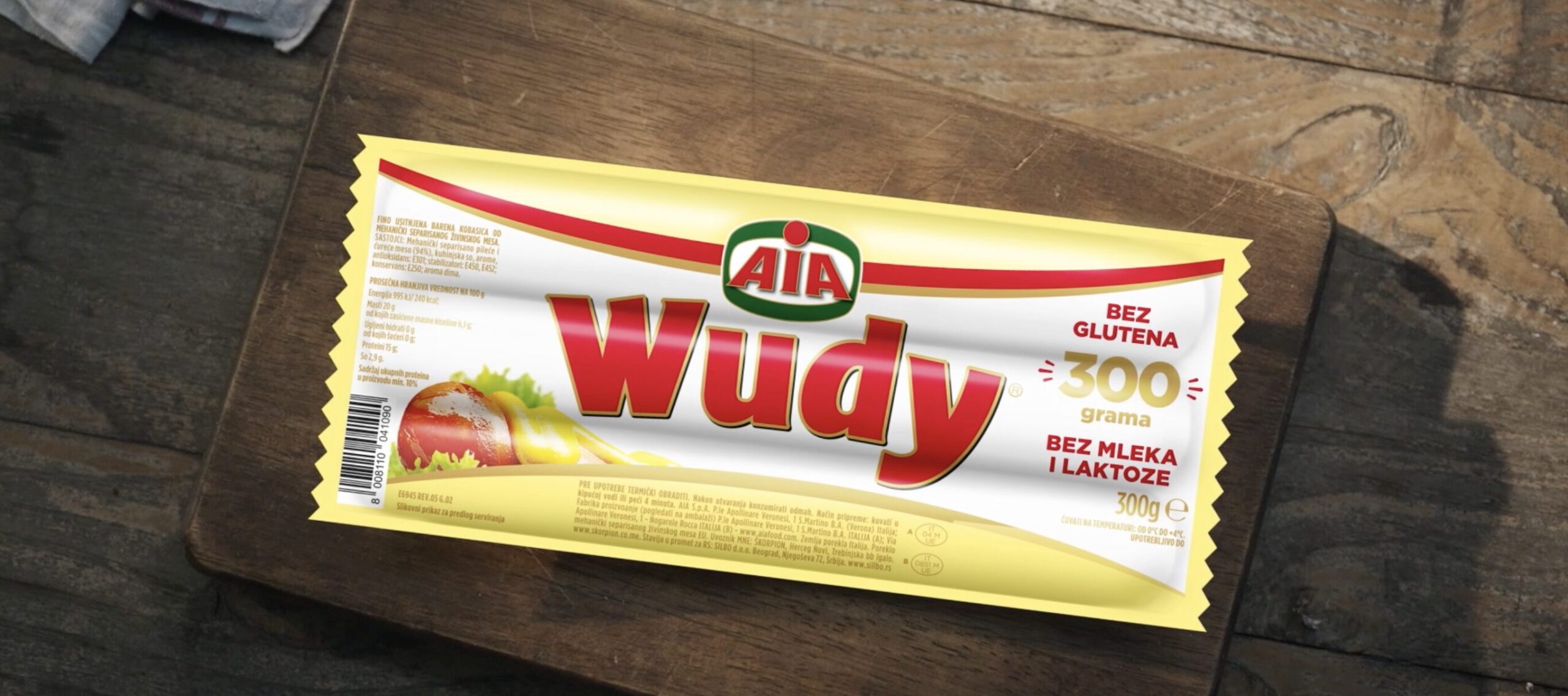 Wudy viršle, pakovanje od 300g